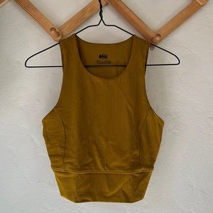 REI Active Pursuits Ribbed Bra Top